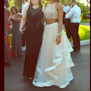 terani two piece prom dress